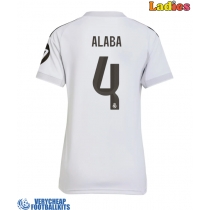 Real Madrid David Alaba #4 Replica Home Shirt Ladies 2025-26 Short Sleeve
